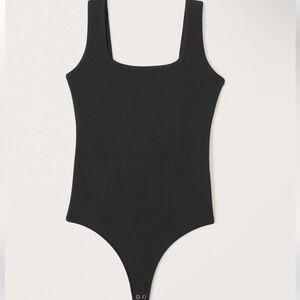 NWOT Abercrombie & Fitch Square Neck Bodysuit 🖤